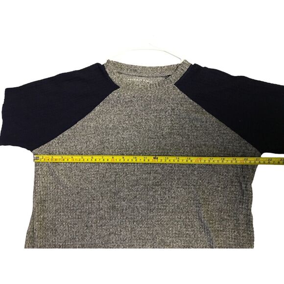 American Eagle Outfitters Womens M Gray Sweater Pullover Knit Crew Neck - Picture 9 of 10